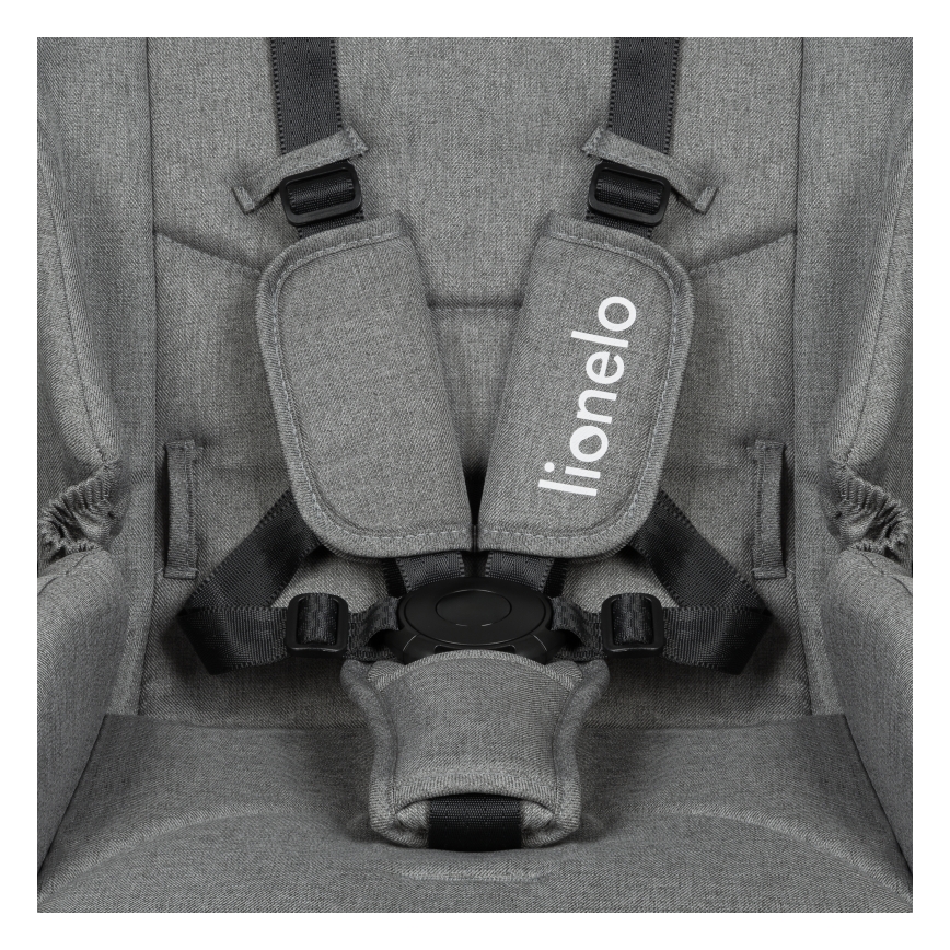 Lionelo - Passeggino combinato 2 in 1 MERIL Grey Stone