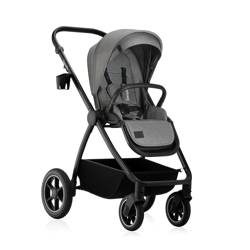 Lionelo - Passeggino combinato 2 in 1 MERIL Grigio Pietra