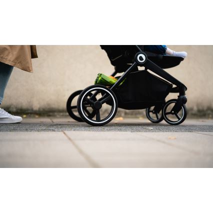 Lionelo - Passeggino combinato 2 in 1 MIKA Blu Navy