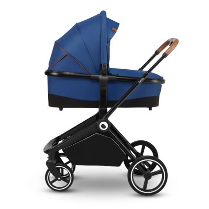 Lionelo - Passeggino combinato 2 in 1 MIKA Blu Navy