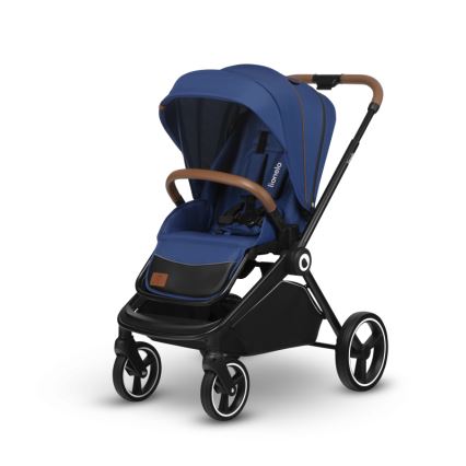 Lionelo - Passeggino combinato 2 in 1 MIKA Blu Navy