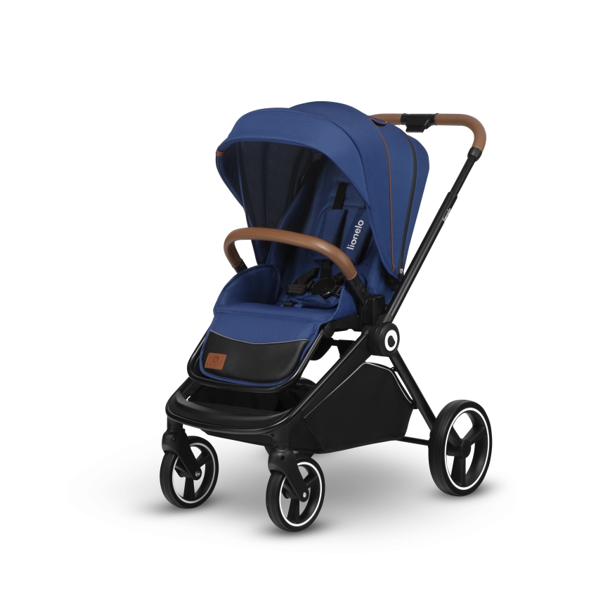 Lionelo - Passeggino combinato 2 in 1 MIKA Blu Navy