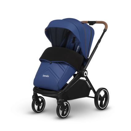 Lionelo - Passeggino combinato 2 in 1 MIKA Blu Navy