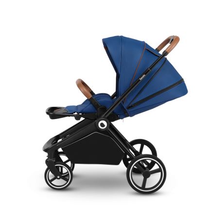 Lionelo - Passeggino combinato 2 in 1 MIKA Blu Navy
