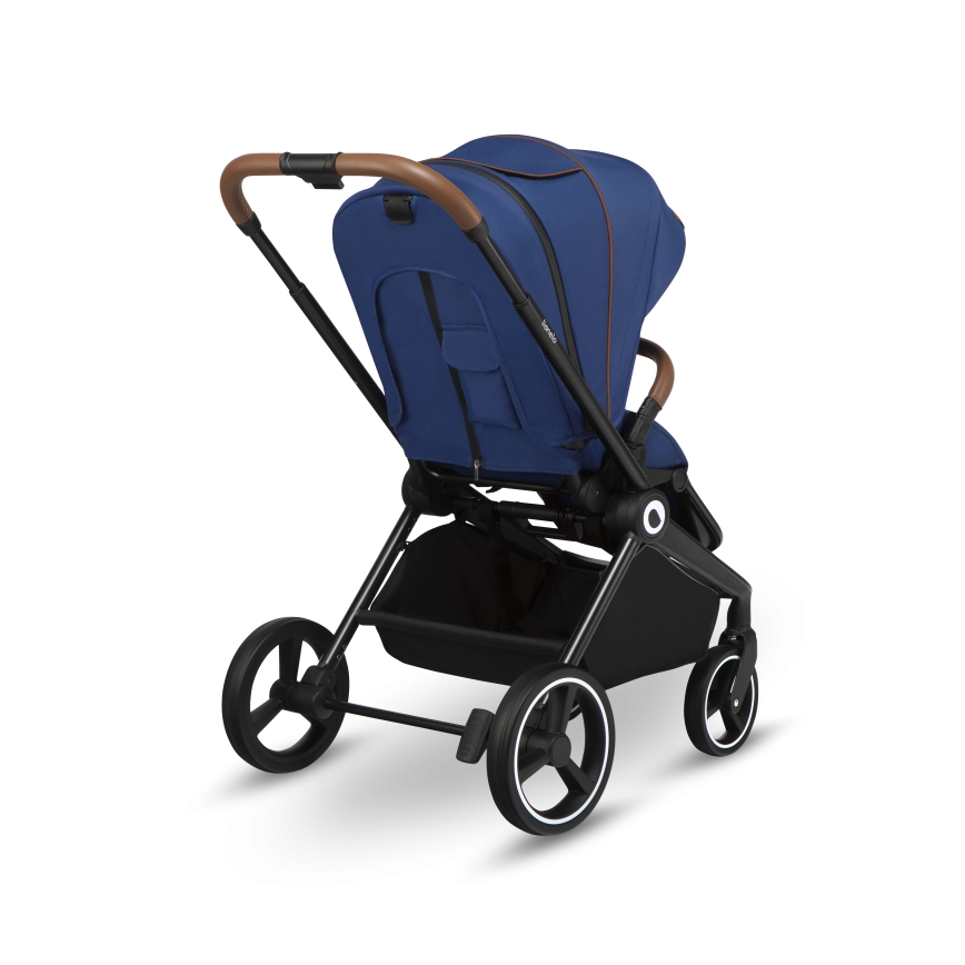 Lionelo - Passeggino combinato 2 in 1 MIKA Blu Navy