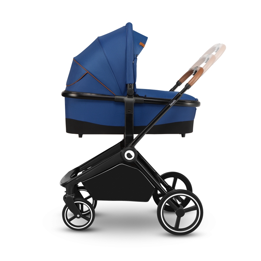Lionelo - Passeggino combinato 2 in 1 MIKA Blue Navy