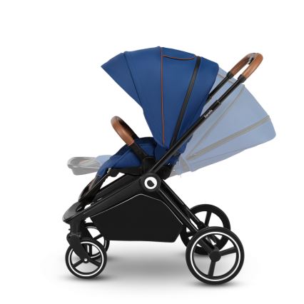 Lionelo - Passeggino combinato 2 in 1 MIKA Blue Navy