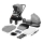 Lionelo - Passeggino combinato 2-in-1 MIKA Grigio Stone