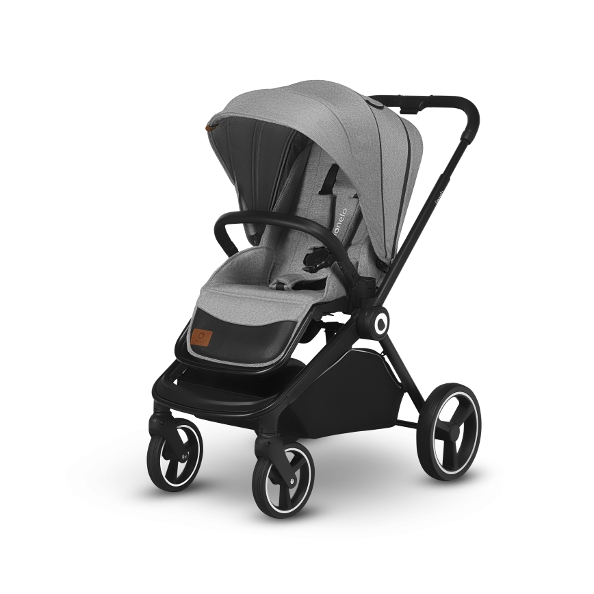 Lionelo - Passeggino combinato 2-in-1 MIKA Grigio Stone