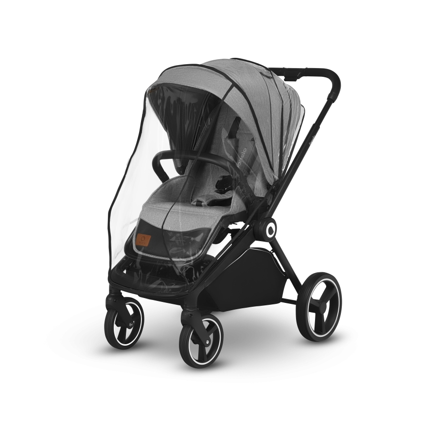 Lionelo - Passeggino combinato 2-in-1 MIKA Grigio Stone