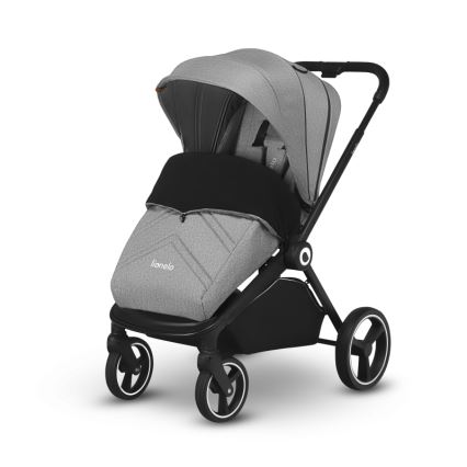 Lionelo - Passeggino combinato 2-in-1 MIKA Grigio Stone