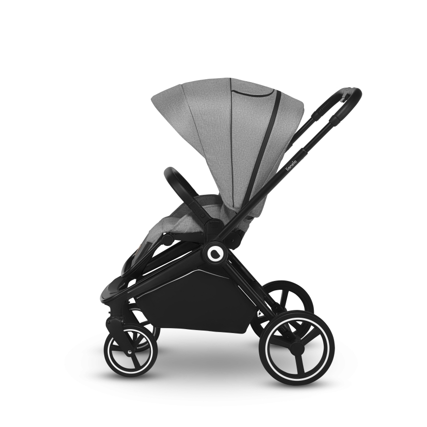 Lionelo - Passeggino combinato 2-in-1 MIKA Grigio Stone