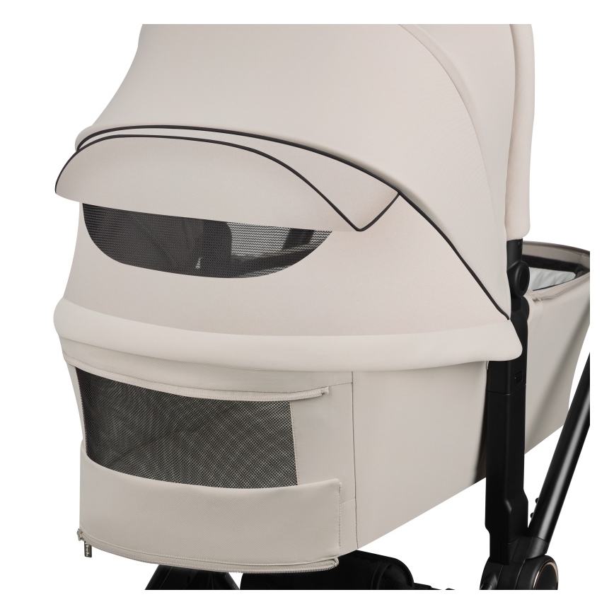 Lionelo - Passeggino combinato 2 in 1 MIKA PLUS Beige Sabbia