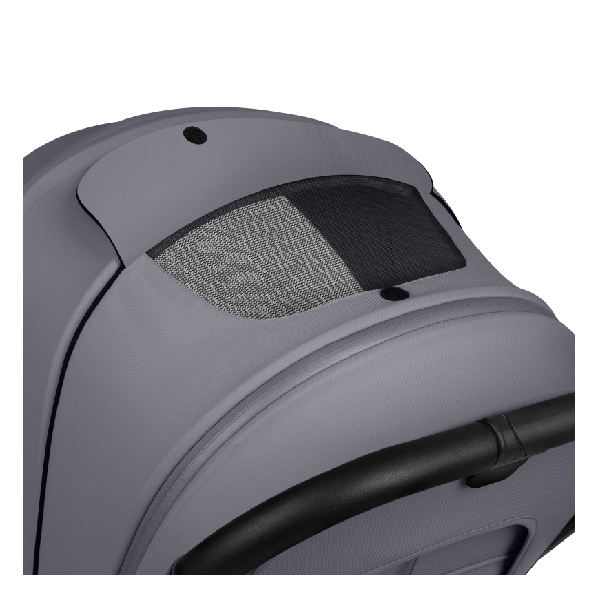 Lionelo - Passeggino combinato 2 in 1 MIKA PLUS Grigio Pietra