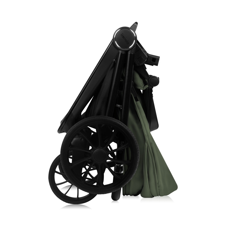 Lionelo - Passeggino combinato 2 in 1 MIKA PLUS Verde Oliva