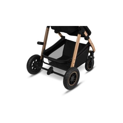Lionelo - Passeggino combinato 3 in 1 AMBER Nero Onice