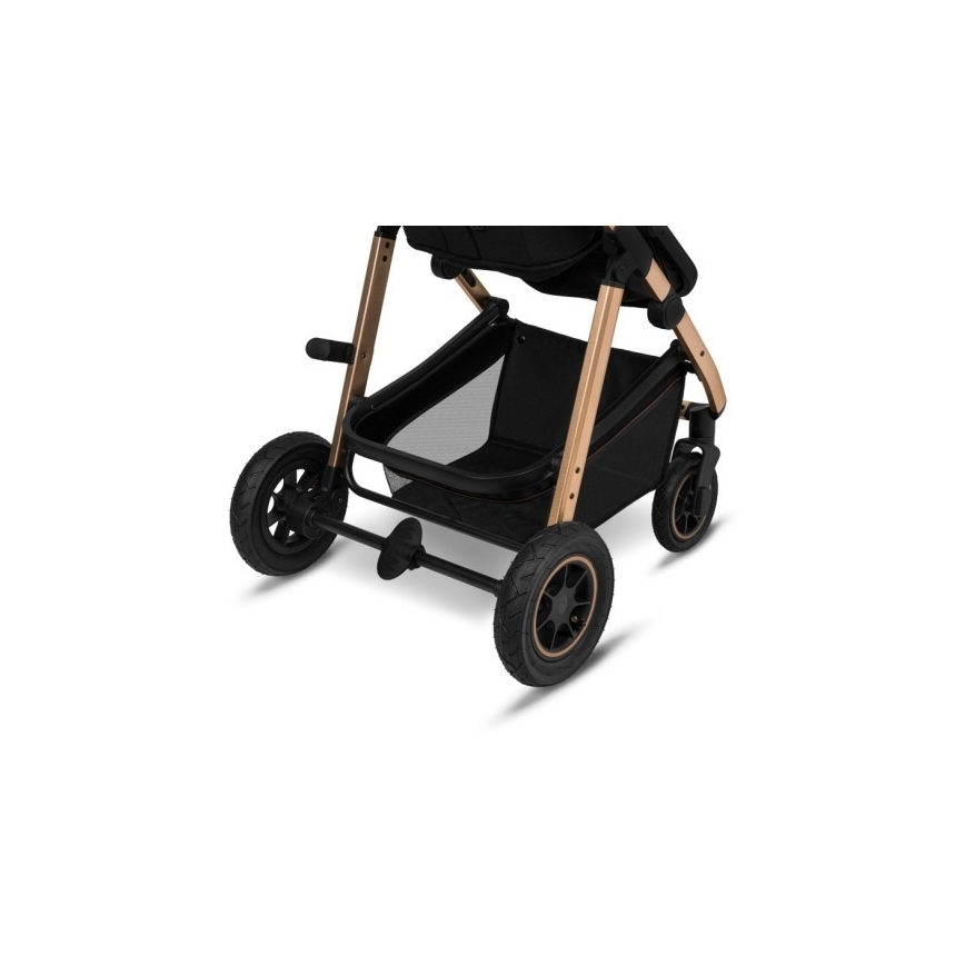 Lionelo - Passeggino combinato 3 in 1 AMBER Nero Onice