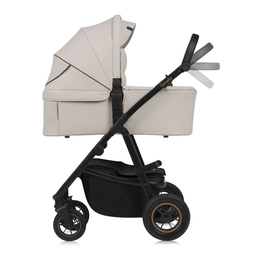 Lionelo - Passeggino combinato 3 in 1 AMBER PLUS Sabbia