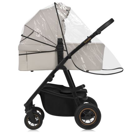 Lionelo - Passeggino combinato 3 in 1 AMBER PLUS Sabbia