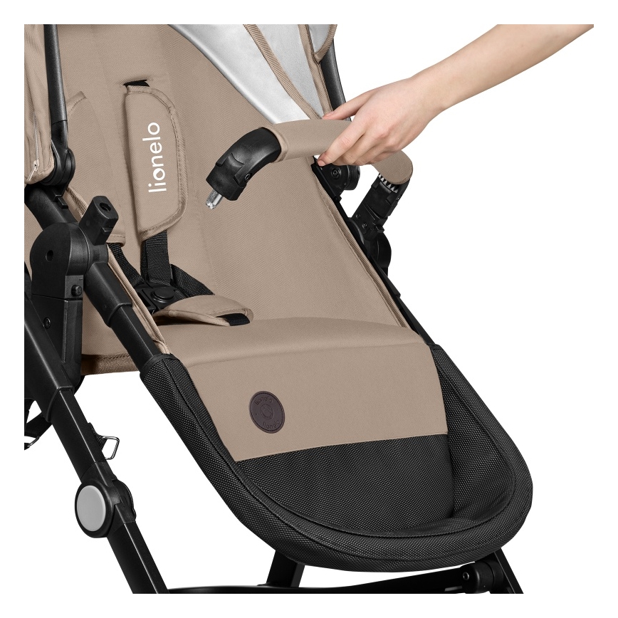 Lionelo - Passeggino combinato 3 in 1 BIANKA Beige Sabbia