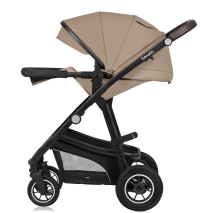 Lionelo - Passeggino combinato 3 in 1 BIANKA Beige Sabbia