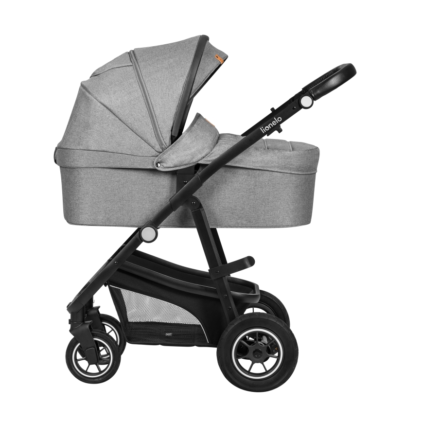 Lionelo - Passeggino combinato 3 in 1 BIANKA Grey Stone