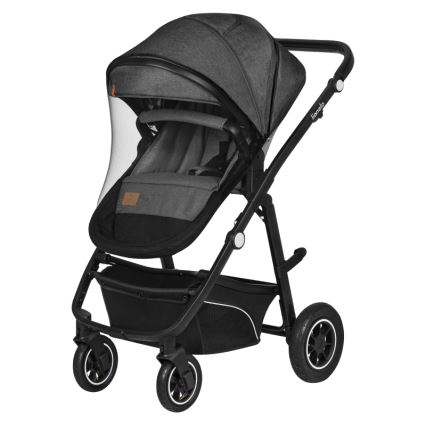 Lionelo - Passeggino combinato 3 in 1 BIANKA Grey Stone