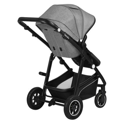 Lionelo - Passeggino combinato 3 in 1 BIANKA Grey Stone