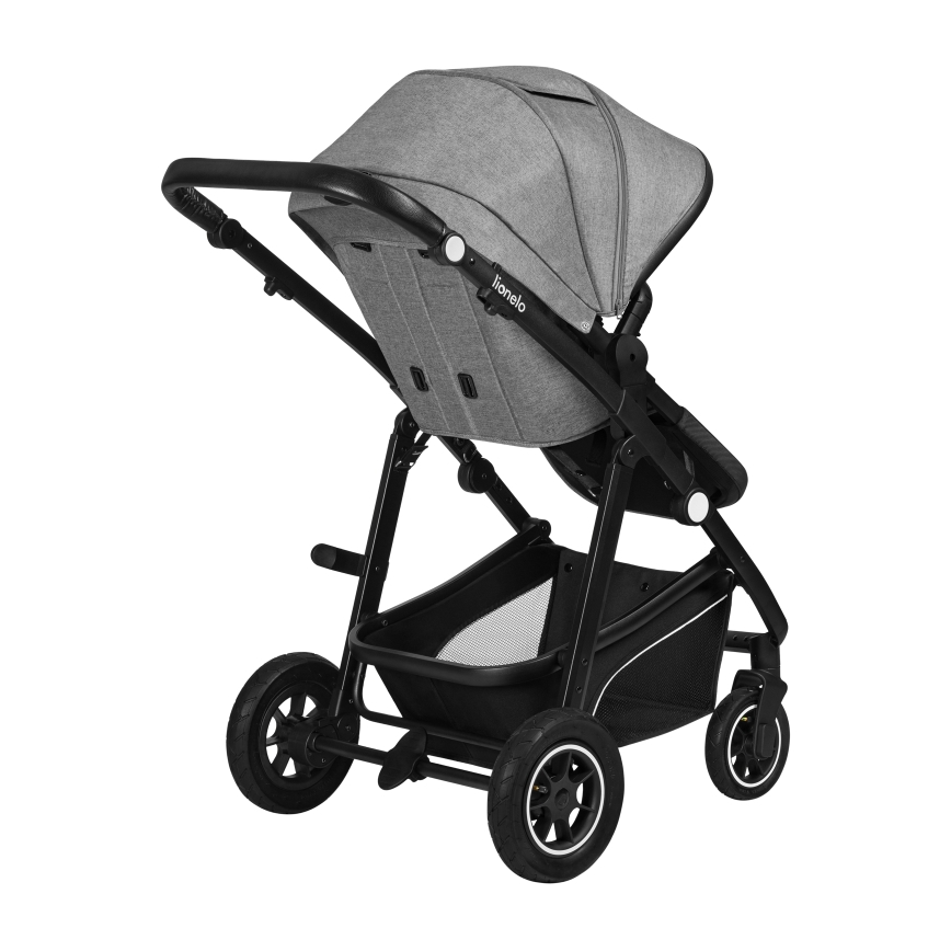 Lionelo - Passeggino combinato 3 in 1 BIANKA Grey Stone