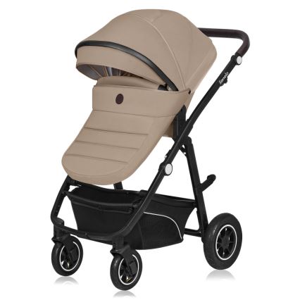 Lionelo - Passeggino combinato 3 in 1 BIANKA Sabbia Beige