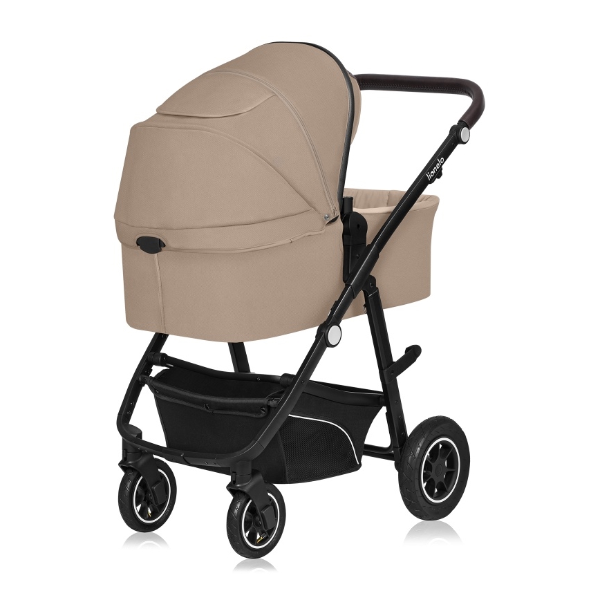 Lionelo - Passeggino combinato 3 in 1 BIANKA Sabbia Beige