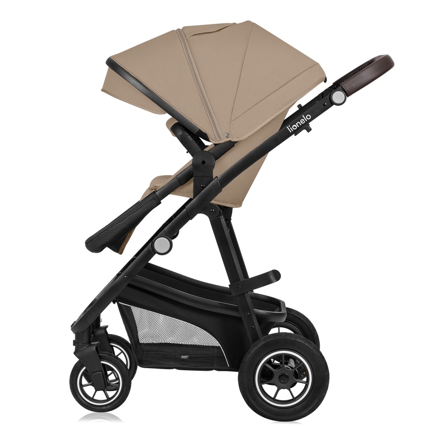 Lionelo - Passeggino combinato 3 in 1 BIANKA Sabbia Beige