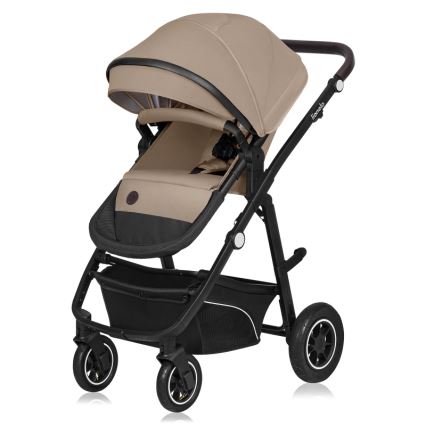 Lionelo - Passeggino combinato 3 in 1 BIANKA Sabbia Beige