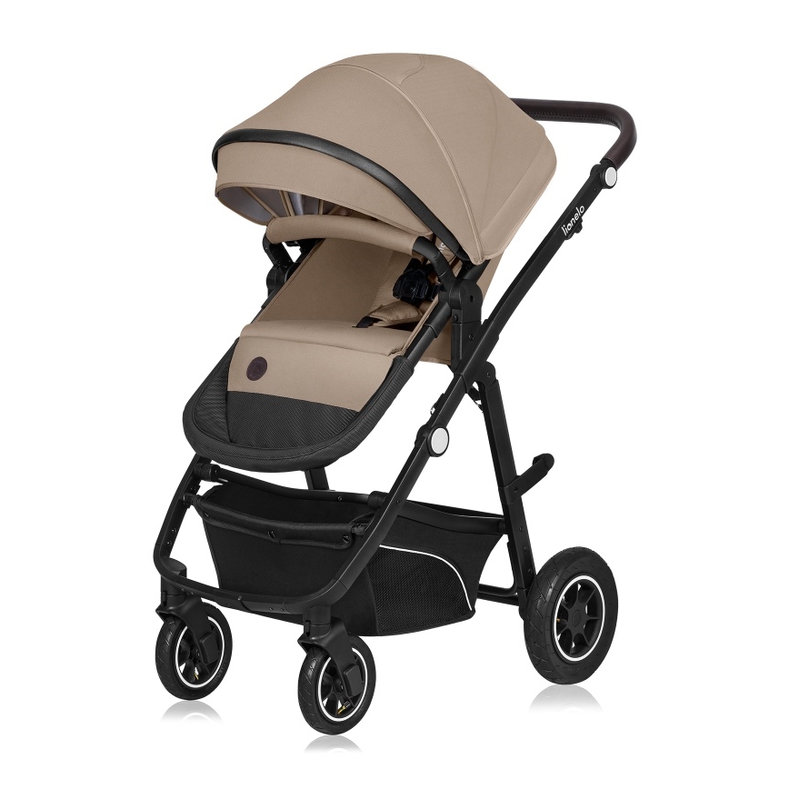 Lionelo - Passeggino combinato 3 in 1 BIANKA Sabbia Beige