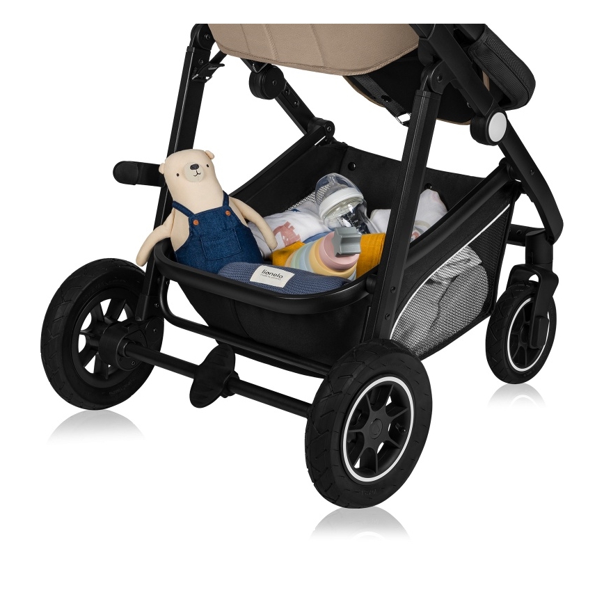 Lionelo - Passeggino combinato 3 in 1 BIANKA Sabbia Beige