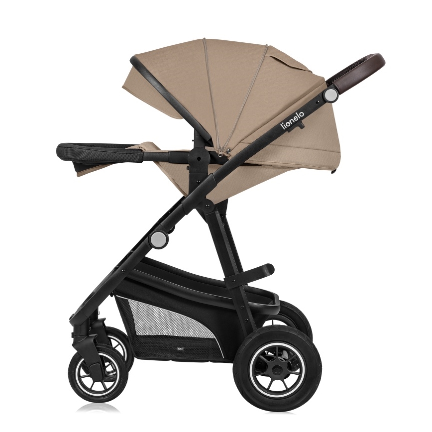 Lionelo - Passeggino combinato 3 in 1 BIANKA Sabbia Beige