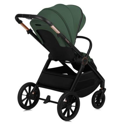 Lionelo - Passeggino combinato 3 in 1 LAYLA Verde bosco