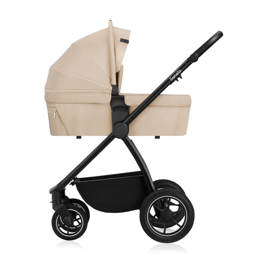 Lionelo - Passeggino combinato 3 in 1 MERIL Beige sabbia