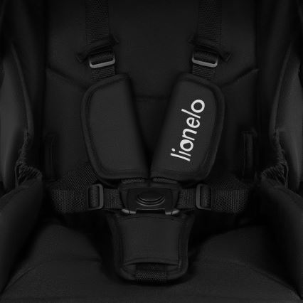 Lionelo - Passeggino combinato 3 in 1 MERIL Black Onyx