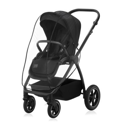 Lionelo - Passeggino combinato 3 in 1 MERIL Nero Onice