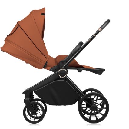 Lionelo - Passeggino combinato 3 in 1 MIKA PLUS Marrone Ruggine