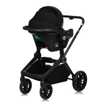Lionelo - Passeggino combinato 3 in 1 MIKA PLUS Marrone Ruggine
