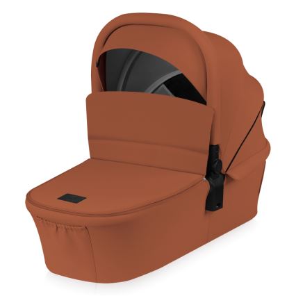 Lionelo - Passeggino combinato 3 in 1 MIKA PLUS Marrone Ruggine