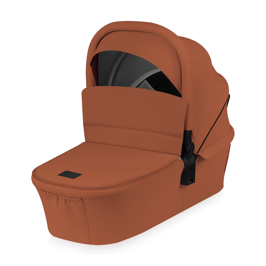 Lionelo - Passeggino combinato 3 in 1 MIKA PLUS Marrone Ruggine
