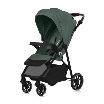 Lionelo - Passeggino EMMA ONE verde/nero