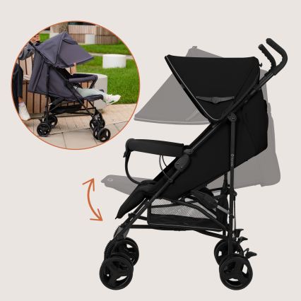 Lionelo - Passeggino Golf ELIA Black Onyx