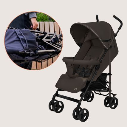 Lionelo - Passeggino golf ELIA Marrone Cioccolato