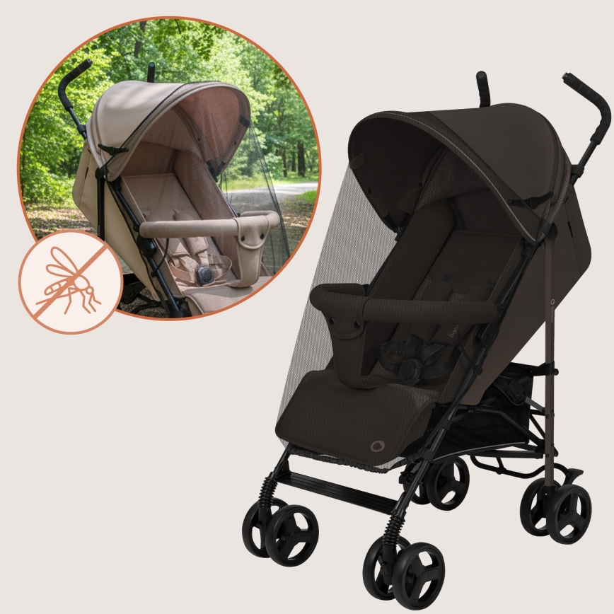 Lionelo - Passeggino golf ELIA Marrone Cioccolato