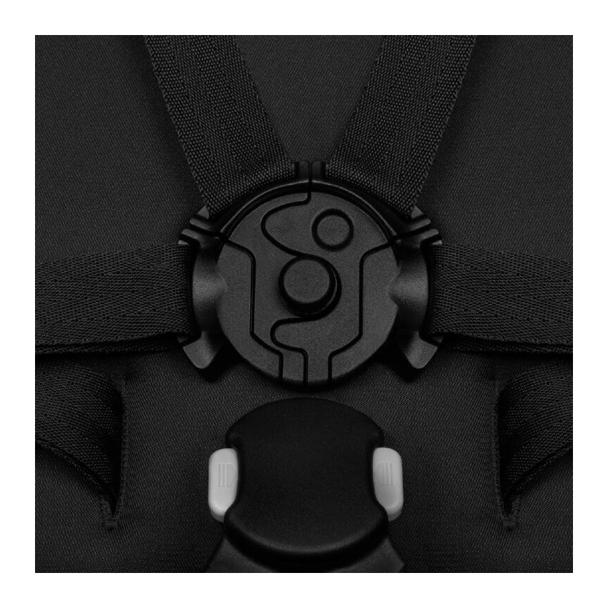 Lionelo - Passeggino sportivo AZURA nero/grigio