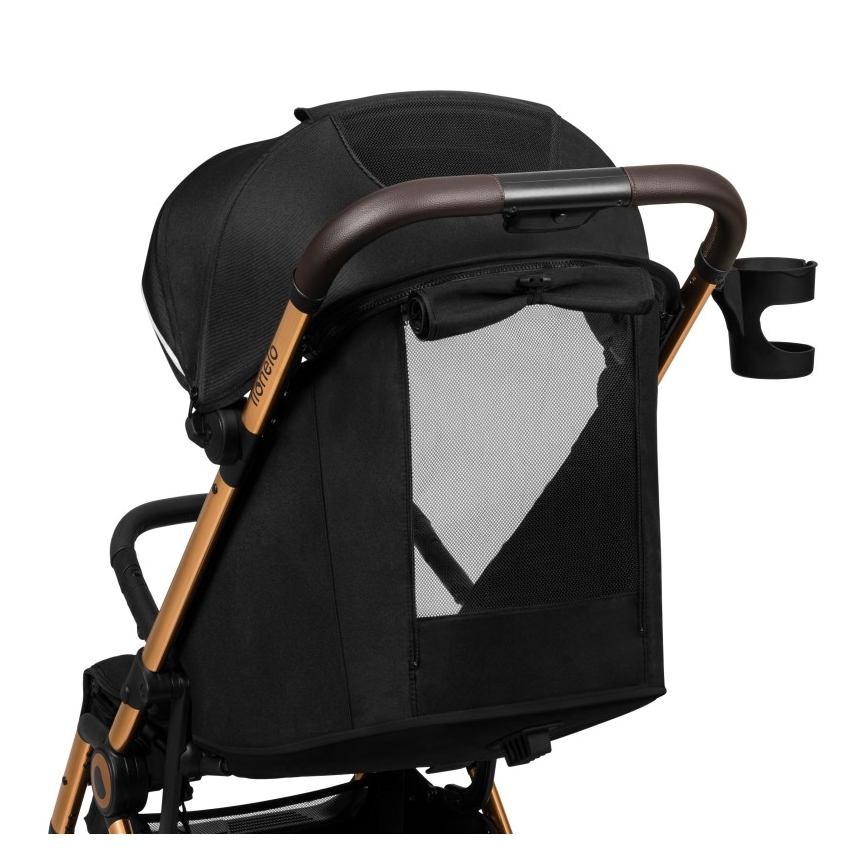 Lionelo - Passeggino sportivo CLOE nero/oro